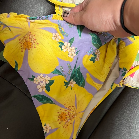 NWT FARM RIO PIETRA FLORAL BIKINI SET L - Picture 7 of 7